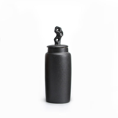 Recipiente de Té Cerámico Retro Chino Hermético con Decoración Tradicional - Image 13