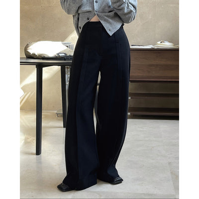 Pantalones Slim Rectos Sueltos para Mujer - Image 2