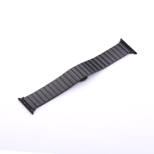 Correa Inteligente de Bambú y Acero Inoxidable para Smartwatch - Image 11