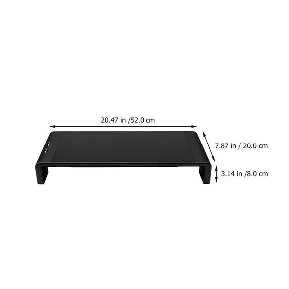 Monitor Elevador para Laptop con Carga USB y Diseño Plegable
