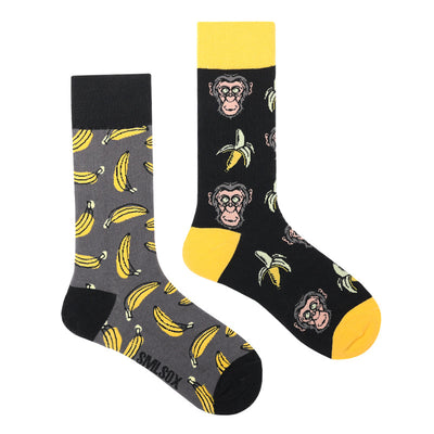 Calcetines Retro Asimétricos para Parejas - Algodón Cómodo Unisex - Image 122
