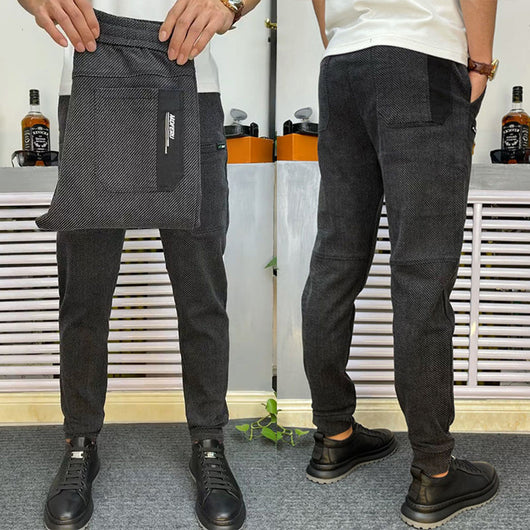 Pantalones Vaqueros Casuales Slim Fit para Hombre