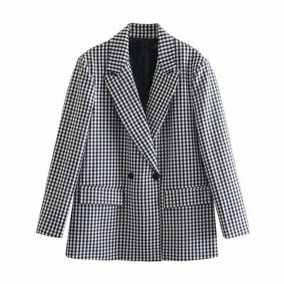Blazer Casual Doble Botonadura Ligero para Commuter - Image 20