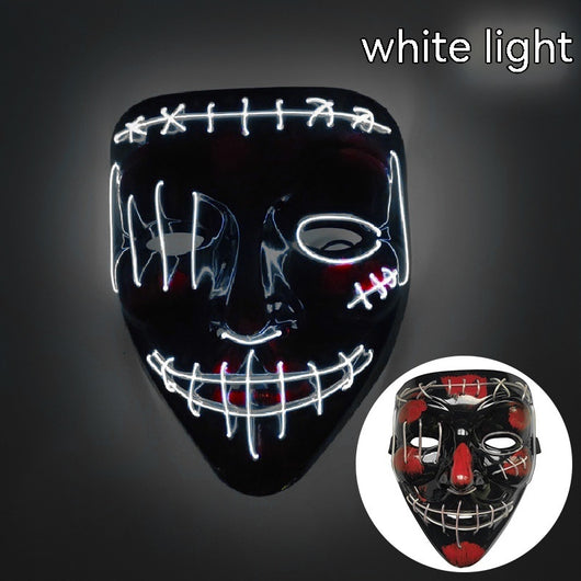 Máscara LED Luminosa en Forma de V para Halloween - Image 11