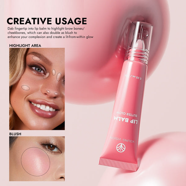 Brillo Labial Hidratante Modular 6 Tonos - Acabado Espejo Profesional