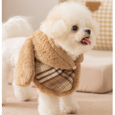 Conjunto de Abrigo y Falda para Perros Pequeños - Ropa Térmica de Invierno para Bichón Frisé y Gatos - Image 39