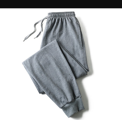 Pantalones de Sudadera Rectos con Cordón para Hombre - Image 4
