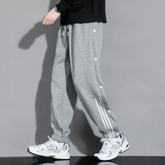 Pantalones Deportivos Holgados con Tobillera para Hombre - Estilo Otoño - Image 7