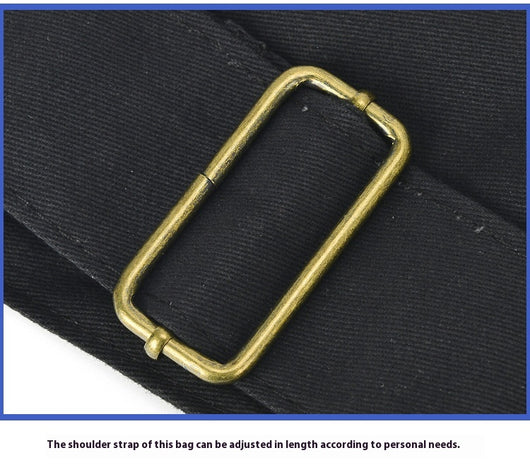 Bolsa Crossbody Retro con Remaches y Compartimentos Múltiples para Hombre y Mujer - Image 27