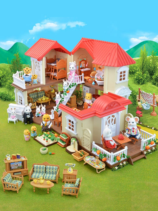 Casa de Muñecas Bosque Luminoso - Villa Familiar Senbel para Niños y Niñas - Image 11