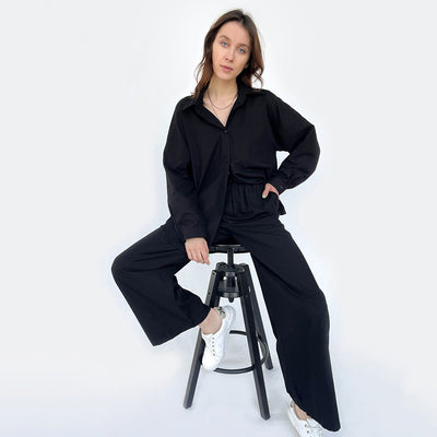 Camisa Larga de Algodón y Lino para Mujer - Colección Otoño Temprano - Image 22