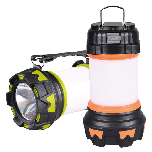 Linterna Camping 6 Modos - Batería 3600mAh Recargable