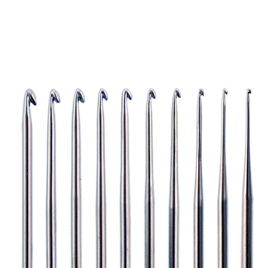 Set de 100 Agujas para Tejer Fácil y 22 Alfileres de Crochet Oxidados - Image 2