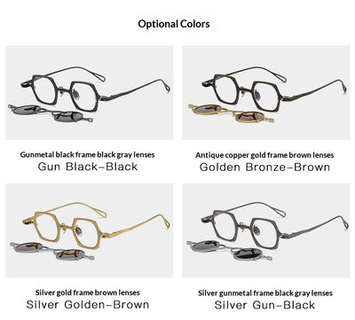 Gafas de Sol Polarizadas con Soporte Magnético de Titanio Puro - Image 18