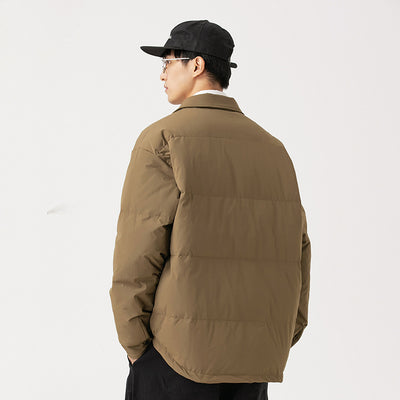 Chaqueta Acolchada Impermeable Ligera para Hombre - Image 3