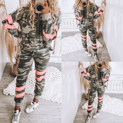 Sudadera Deportiva con Capucha para Casa - Conjunto Cómodo de Manga Larga - Image 8