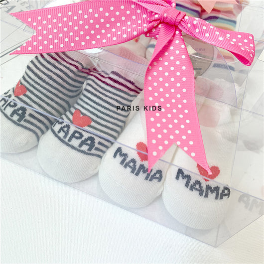 Calcetines Arcoíris para Bebé - Amor a Papá y Mamá - Image 7