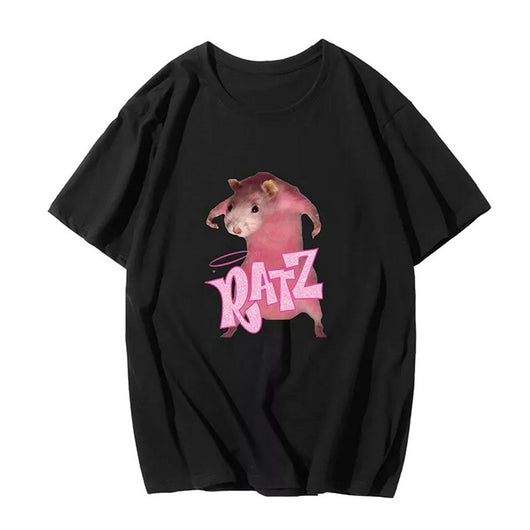 Playera Gótica Kawaii con Estampado - Manga Corta - Image 3