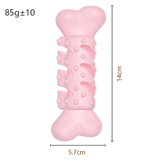 Juguete Masticable en Forma de Hueso para Perros - Alivio de Estrés y Dentición - Image 3