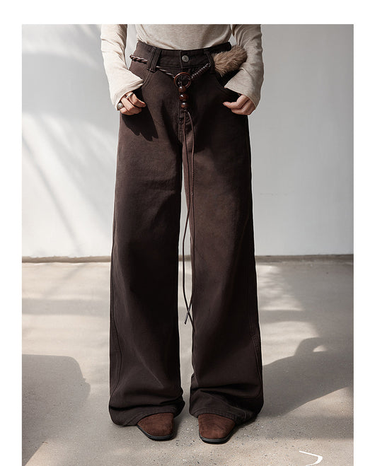 Jeans Rectos Elegantes para Mujer con Cinturón Incluido - Image 15
