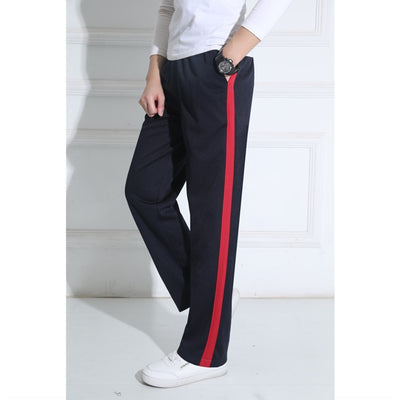 Pantalones de Chándal Holgados Negro Puro - Image 6