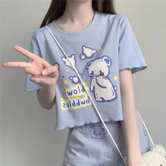 Blusa Corta Estilo Japonés Sweet JK - Diseño Suave y Femenino - Image 11