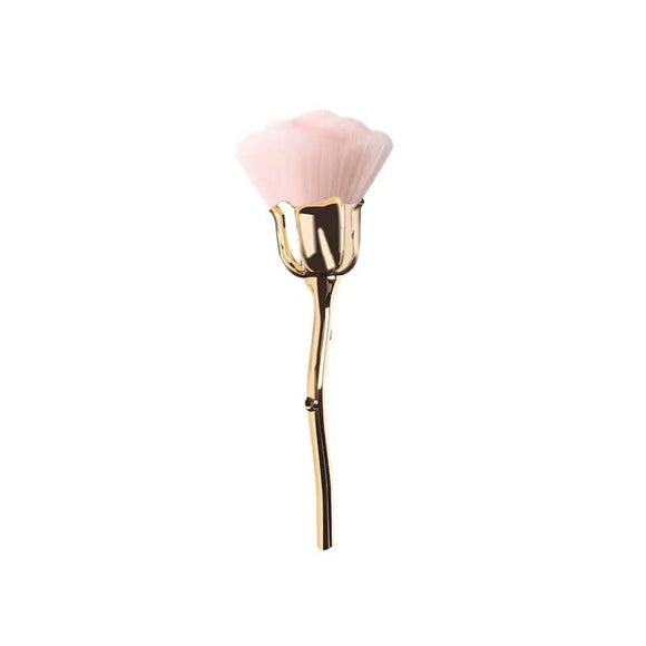 Brocha Aplicadora de Polvo Compacto Rose