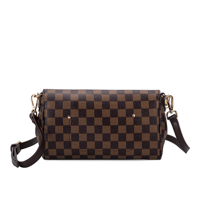 Bolsa Cuadriculada Retro con Estampado Clásico - Image 6