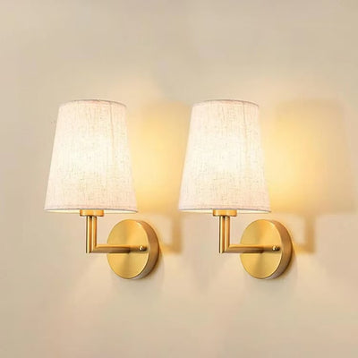 Lámpara de Mesita Minimalista Cobre Moderno para Dormitorio - Image 3