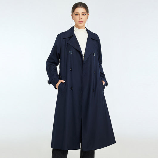 Abrigo Trench Elegante Talla Petite para Otoño e Invierno - Image 7