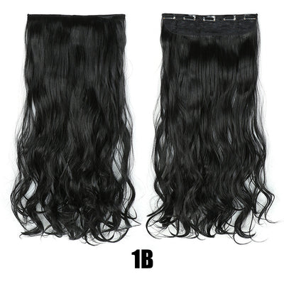 Extensiones de Cabello Ondulado Largo Voluminoso - Efecto Natural Sin Rastro - Image 60