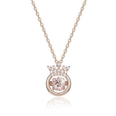 Collar Corazón Latiente Corona Inteligente - Cadena de Clavícula - Image 8