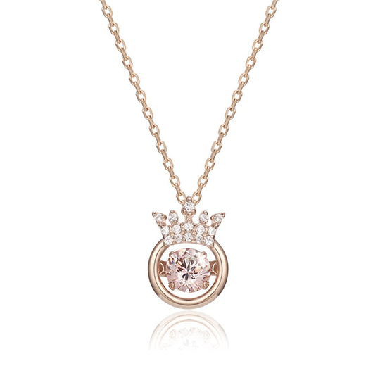 Collar Corazón Latiente Corona Inteligente - Cadena de Clavícula - Image 8