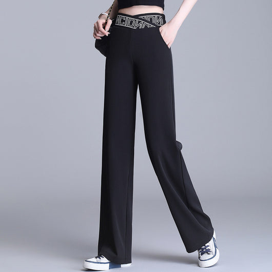 Pantalón de Cintura Alta Drapeado con Efecto Reductor - Image 5