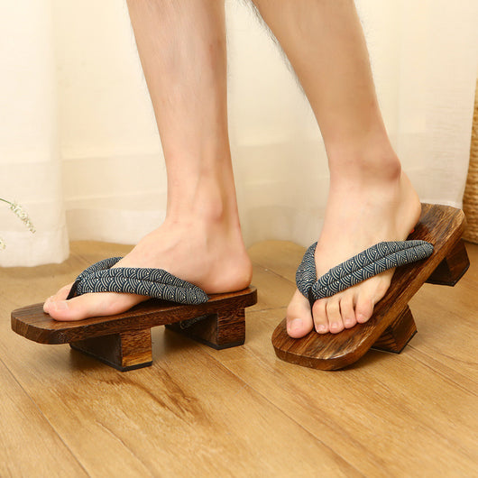 Sandalias Geta Japonesas Tradicionales para Hombre - Image 9
