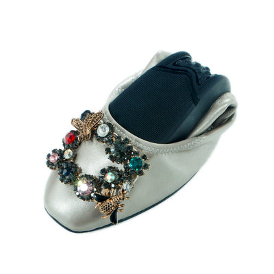 Zapatos Planos Cómodos con Boca Baja y Tacón Ligero - Image 18