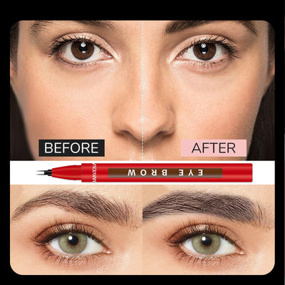 Lápiz Delineador de Cejas Doble Punta con Crema Moldeadora - Image 13
