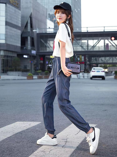 Pantalones Harem Capri Ajustados para Mujer - Corte Moderno y Favorecedor - Image 15
