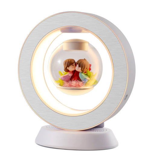 Florero Flotante Magnético con Flores Preservadas y Altavoz Bluetooth - Regalo Romántico - Image 3