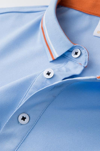 Polo de Algodón para Trabajo con Cuello y Mangas Cortas - Image 18