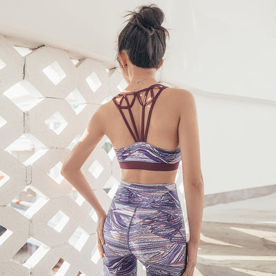 Conjunto de Yoga de Dos Piezas con Cintura Alta y Levantacaderas - Image 3