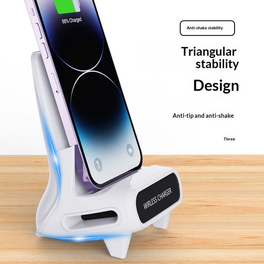 Soporte Ajustable para Celular y Tablet con Audio Mejorado y Carga Rápida - Image 3