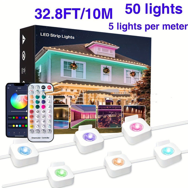 Lámpara Decorativa Inteligente RGB 24V para Aleros