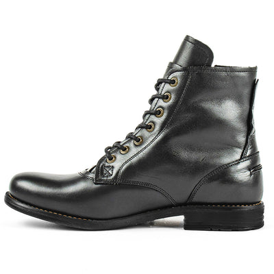 Botas Vaqueras Retro Hombre con Cordones Martin Punta Redonda Tacón Bajo - Image 5
