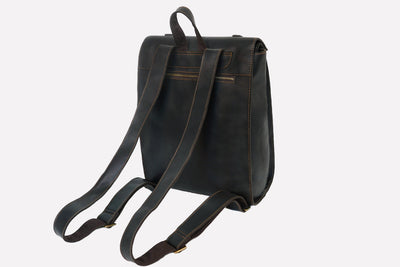 Mochila de Cuero Genuino Artesanal Vintage para Hombre - Image 15