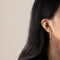 Aretes Largos de Metal Exagerado - Estilo Dominante