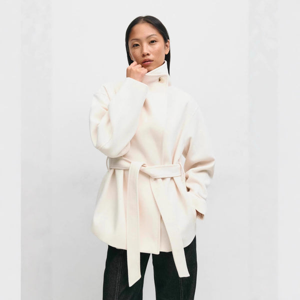 Abrigo de Lana Premium Largo para Otoño e Invierno