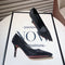 Zapatos de Tacón Stiletto Plateado Puntiagudo para Bodas y Banquetes