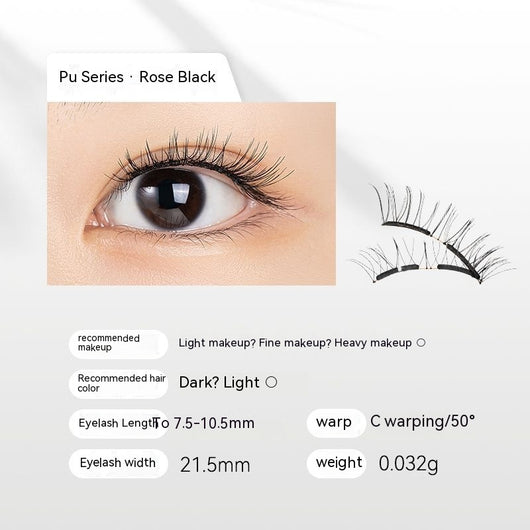 Pestañas Magnéticas Suaves sin Pegamento - Efecto Ojos Grandes Natural y Voluminoso - Image 3