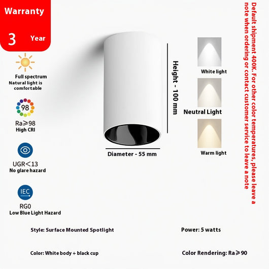 Foco LED Empotrable Redondo para Sala - Luz Sin Parpadeo - Image 5